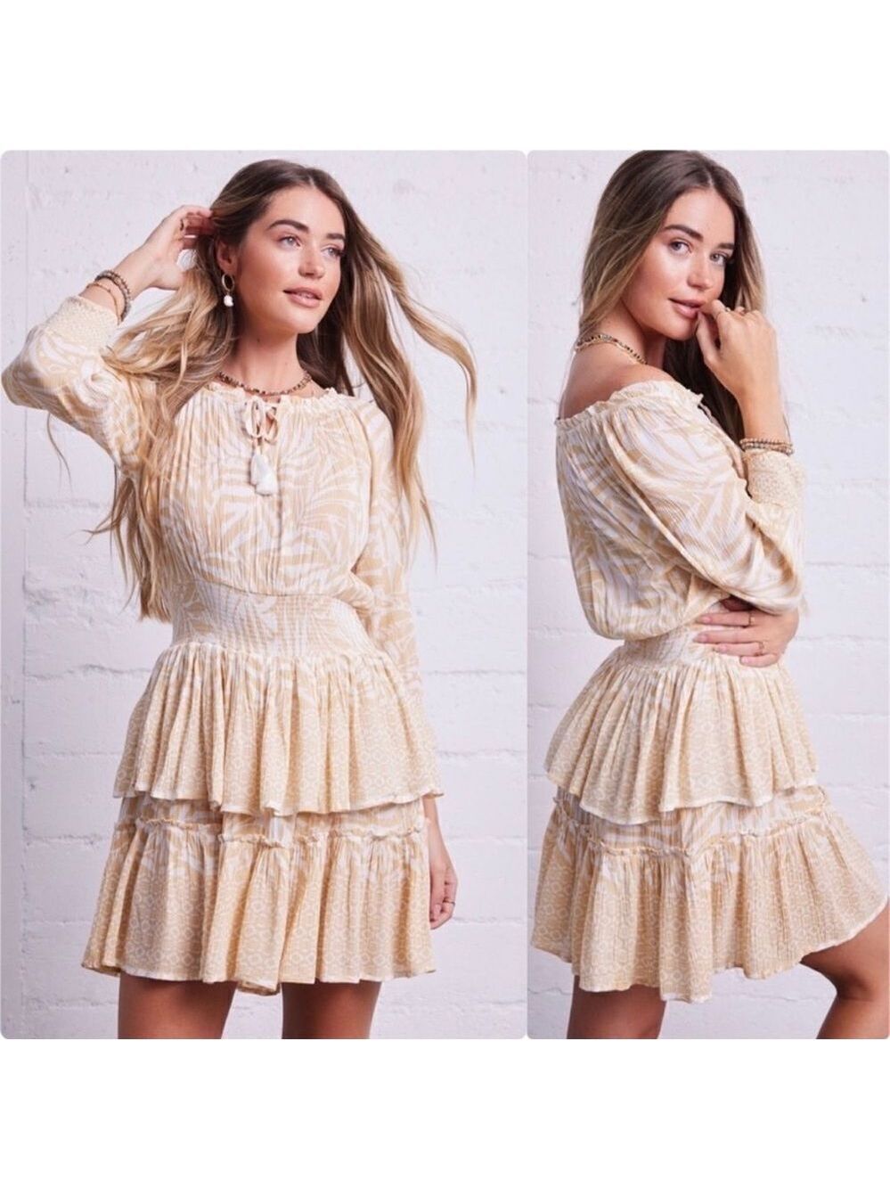 NWT Patrons of Peace on or off shoulder dress - Picture 13 of 13